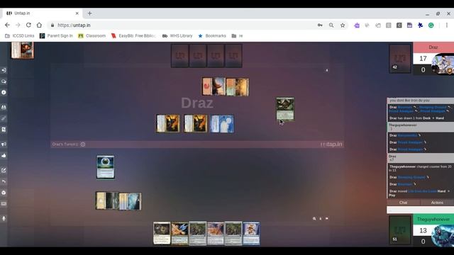 MODERN - Blue White Prison VS Dredge - New From GRN!