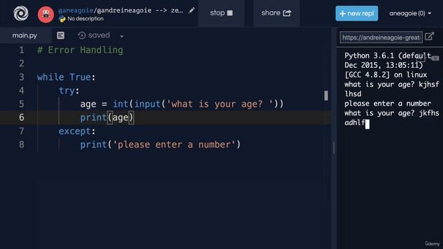 First - How to Resolve Error Handling in Python - Python for Hackers смотреть онлайн