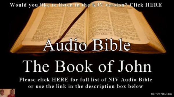The Book of John - NIV Audio Holy Bible - High Quality and Best Speed - Book 43