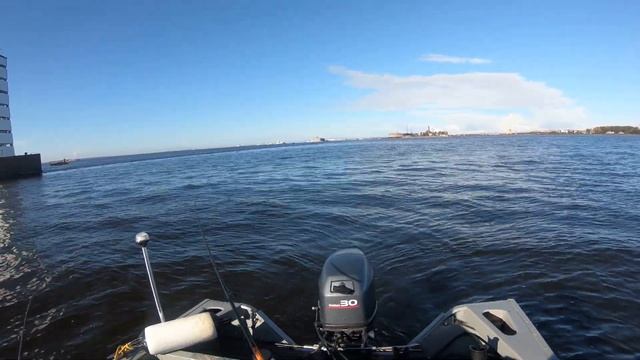 8кг Окуня на двоих. Финский залив 1 октября. Ловля окуня на ФЗ.