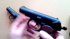 Сравнение Макаровых с блоубэком (Gletcher PM 1951, Smersh H1, Umarex PM Ultra)