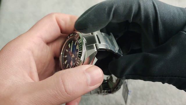 SEIKO Prospex King Samurai Save the Ocean Manta Ray SRPE33K1 смотреть онлайн