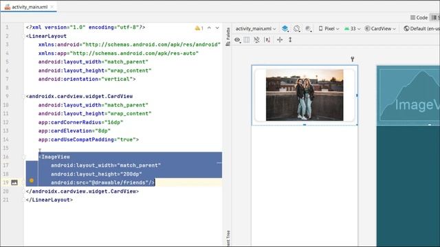 Implement Card View Design Layout Android Studio смотреть онлайн