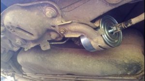 Замена топливного фильтра Вольво S60/S80/V70.