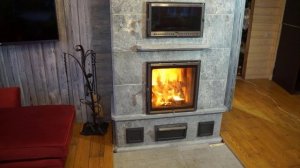 ПЕЧЬ ИЗ КАМНЯ СПУСТЯ ГОД