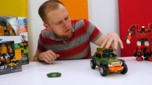 Распаковка. Видео про игры. Тоботы трансформеры K и V: кто круче?
