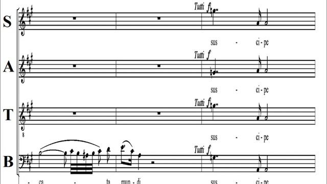 Haydn - Missa In Tempore Belli - Paukenmesse - 2b Gloria - Qui Tollis - Bass смотреть онлайн