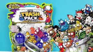 ТУХЛЫЕ ИГРУШКИ ИЗ МУСОРНОГО БАКА! Сюрпризы Trash Pack Rotten Eggs 6 series unboxing