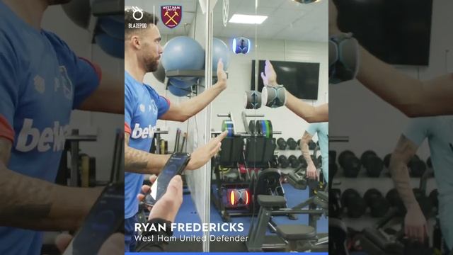 ?⚽️Тренировка футболистов West Ham United c BlazePod смотреть онлайн