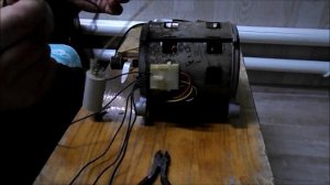 Подключение  двигателя от стиральной машины автомата.