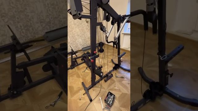 Перевозка силовой станции Body Solid G9S / Разборка смотреть онлайн