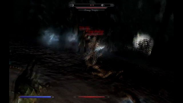 Skyrim- Playing with spells- Tornado смотреть онлайн