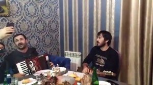 Даргинская песня в кругу друзей Рустам Курбанадамов.