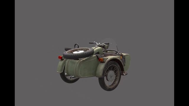 Анимационная модель мотоцикла смотреть онлайн