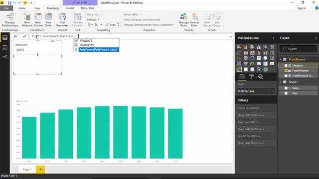 What If Analysis Power BI смотреть онлайн