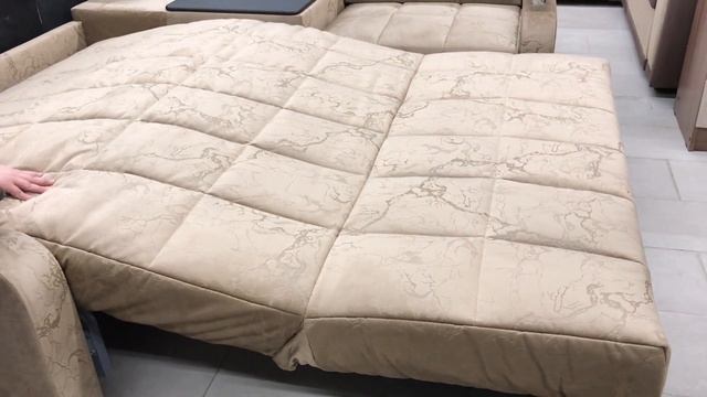 Купить угловой диван-кровать Денвер с баром на мебель51.рф