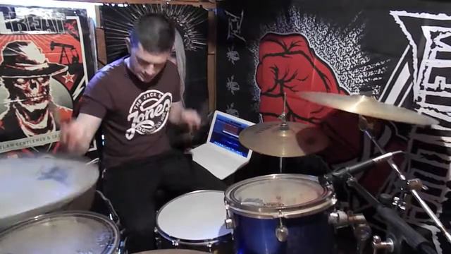 Fall Out Boy - Beat it (Drum Cover) смотреть онлайн