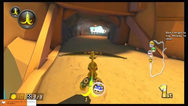 I played my little sister's combo... (4400 VR) | Mario Kart 8 Deluxe Online смотреть онлайн