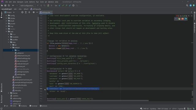 El archivo settings.php y variables de entorno con Drupal смотреть онлайн