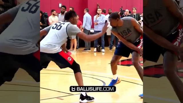 Kevin Durant is an artist with the basketball смотреть онлайн