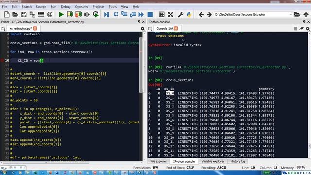 Automate Cross Section Profile Extraction from a DEM using Python (Part 2) смотреть онлайн