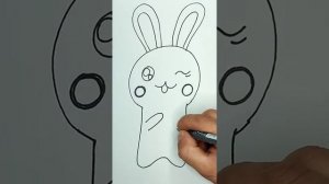 how to draw a hare step by step easy | как нарисовать зайца пошагово и легко