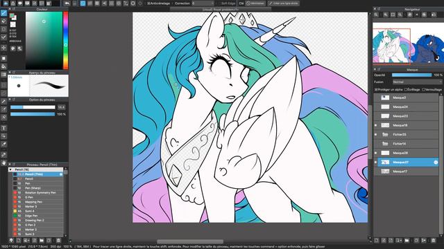 MLP Speedpaint | A Royal Problem [Redraw Scene] смотреть онлайн