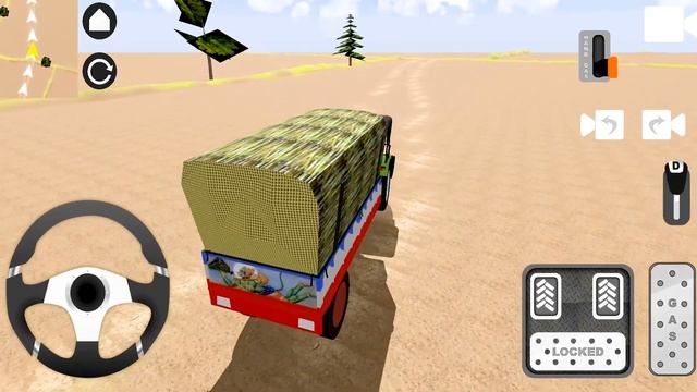 Indian Cargo Tractor Simulator Offroad Crazy Truck Driver Android Gameplay смотреть онлайн