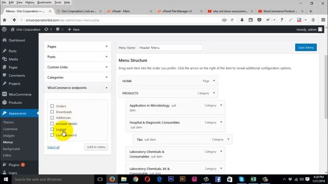 Why not showing WooCommerce Product Categories in Wordpress Menu смотреть онлайн