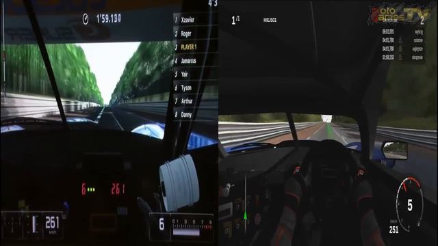 Gran Turismo 5 vs Forza Motorsport 3 - Circuit de la Sarthe смотреть онлайн