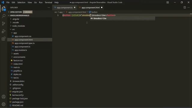 Unsubscribe to an Observable | Observables | Angular 12+ смотреть онлайн