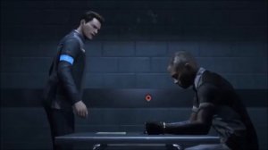 28 ударов ножом Коннор орет на разных языках DETROIT BECOME HUMAN