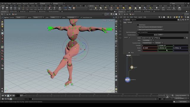 Houdini KineFX 101: Tutorial One - FBX Import, Rig Pose, Skeleton Blend смотреть онлайн