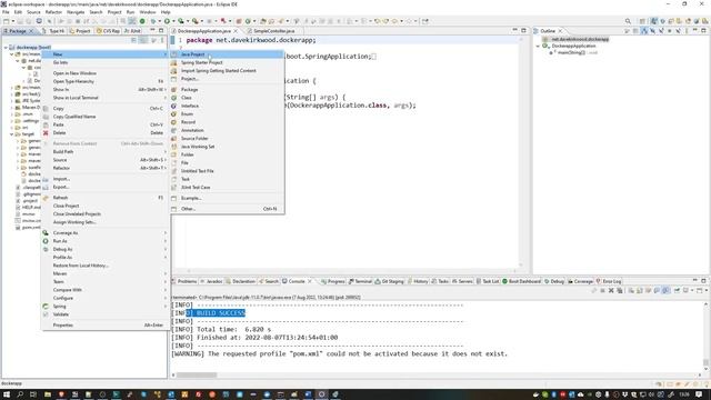 Spring boot and docker смотреть онлайн