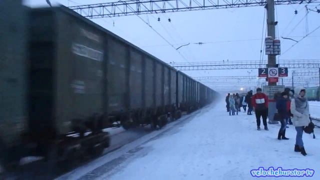 зима метель осторожно поезд winter Siberian смотреть онлайн