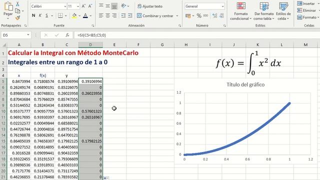 Integrales con Excel смотреть онлайн