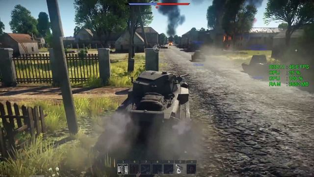 AMD Radeon RX 460 -- Intel Pentium G4560 -- War Thunder FPS Test смотреть онлайн