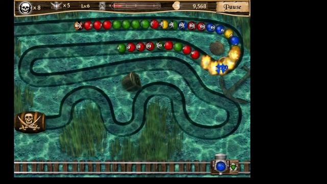 Pirate Poppers Arcade mode Lv1~10 смотреть онлайн