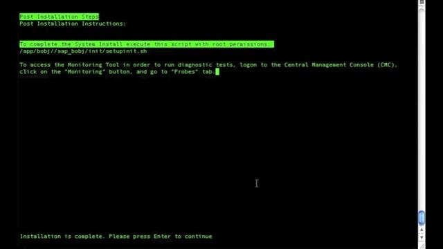 Installing SAP BusinessObjects BI4 on CentOS 5.6 Part 2 смотреть онлайн