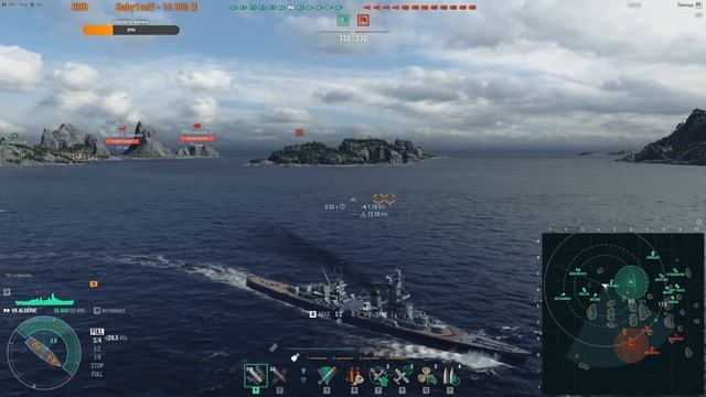 World of warships // От 2 до 10.⚓Крейсера Франции! смотреть онлайн