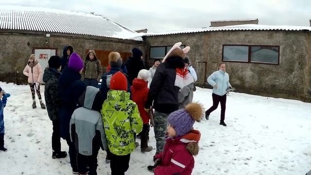 Детский праздник 6 января в нашем приюте смотреть онлайн
