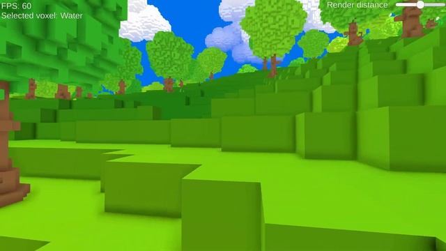 Unity Voxel Game Exploration - Early Demo смотреть онлайн