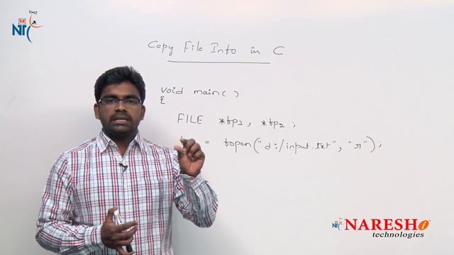 Copy File into Another File in C | C Language Tutorials смотреть онлайн