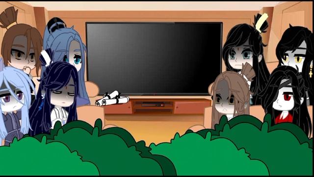 ❃.✮:▹Реакция БН на Demon!Му Цин(AU) ( Ч. О.)◃:✮.❃