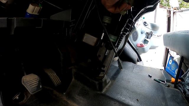 Замена тросов переключения передач Форд транзит 2.4 или как  восстановить в завод, пропали передачи