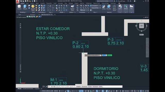 AUTOCAD 3D 2020 ...COMO HACER UNA CASA EN 3D... смотреть онлайн