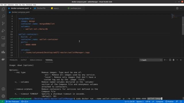 Dockerizing my Wallet Manager Web App built using Nodejs, MongoDB and Express - Part 2 смотреть онлайн