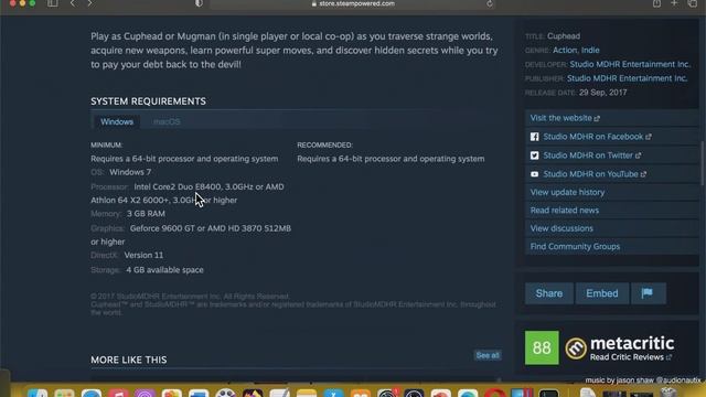 How To Play Cuphead on MAC OS? Quick Tutorial смотреть онлайн
