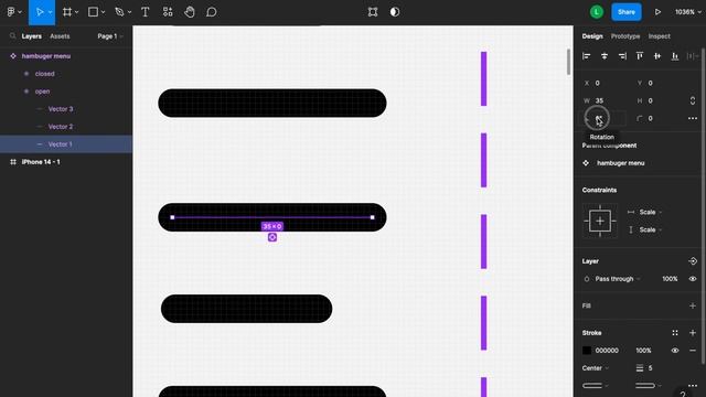 How to Animate Hamburger Menu Icon in Figma смотреть онлайн