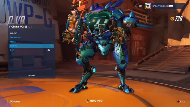Overwatch - Buying D.Va's golden guns + all cosmetics смотреть онлайн